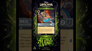 Lorcana Set 13 - Card Reveal - Mata ✨ #AttackOfTheVine #LorcanaTCG