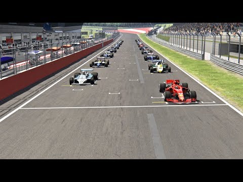 Ferrari F1 2018 vs All Williams F1 Cars - Red Bull Ring