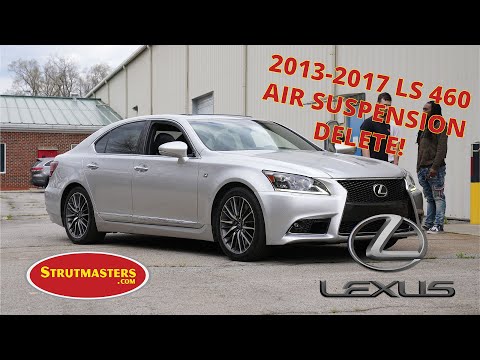 2013-2017 Lexus LS 460 Front Suspension Conversion Kit Installation