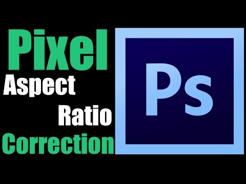Turning OFF Pixel Aspect Ratio Correction in Photoshop