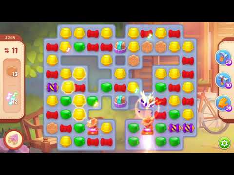 Homescapes Level 3264 夢幻家園 第3264關