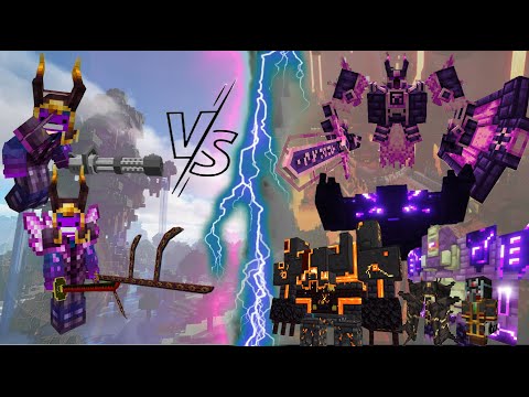 My Battle sv L_Ender's Cataclysm in minecraft