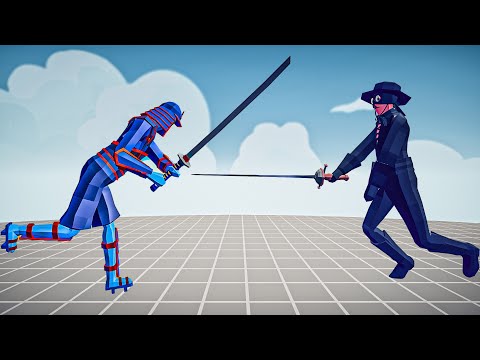 ZORRO 1vs1 EVERY UNIT | TABS - Totally Accurate Battle Simulator