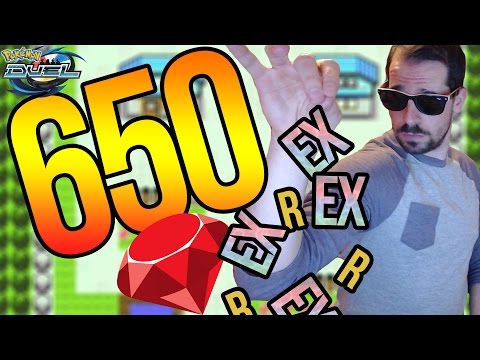 GODLY EX PULLS! 650 Gem Booster Box Openings | POKEMON DUEL Video