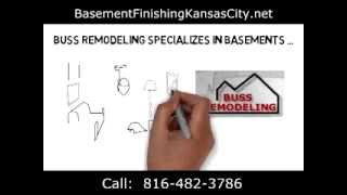 preview picture of video 'Basement Finishing Kansas City | Call (816) 482-3786 | Buss Remodeling'