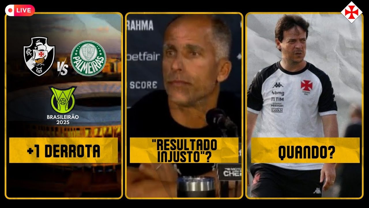 Mudou ou foi ilusão? Vasco joga melhor, mas perde de novo | Treinador novo ainda emperrado