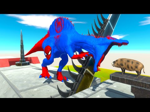 DEADLY SPIKE and BLADE SPIKE Trap - Animal Revolt Battle Simulator ARBS