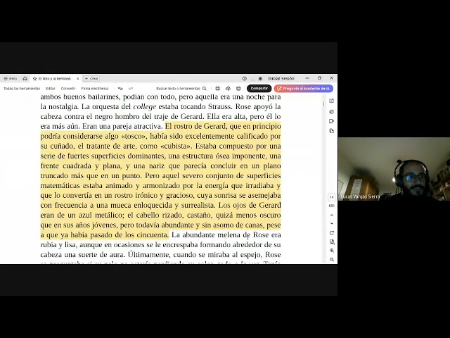 Vídeo relacionado con El libro y la hermandad (Impedimenta nº 138)