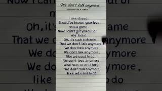 Download lagu Jimin & Jungkook ๐ - 'We Don't Talk Anymore' Lyrics (REQUESTED) #lyrics #jimin #jungkook #shorts mp3 Download lagu Jimin & Jungkook ๐ - 'We Don't Talk Anymore' Lyrics (REQUESTED) #lyrics #jimin #jungkook #shorts mp3