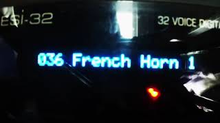 Video thumbnail for EMU Proteus 2 1990 - All presets HQ audio  no taking by Jimi Uno's Pound Store Synth Emporium