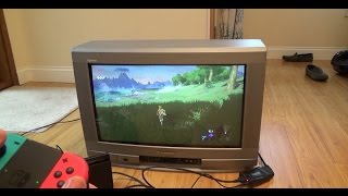 How to Connect Nintendo Switch to old TV with SCART (quick version)