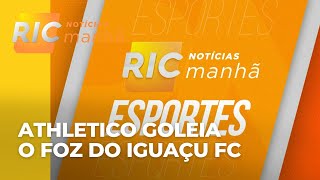Athletico goleia o Foz do Iguaçu e está perto da semifinal do Campeonato Paranaense