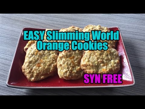 EASY Slimming World Orange Cookie - SYN FREE