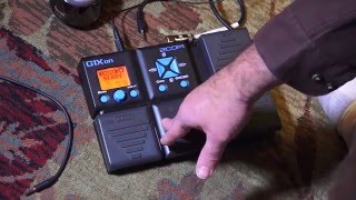 Video thumbnail for Zoom G1Xon Setup and QuickStart by JM2C
