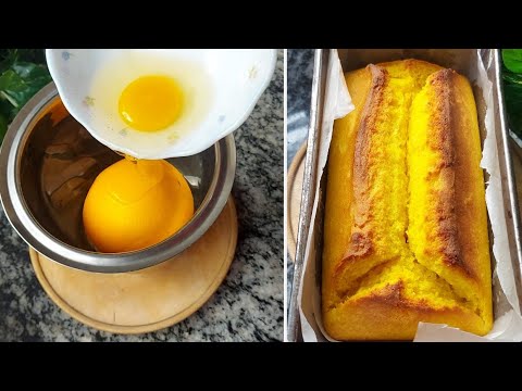ব্লেন্ডারে তৈরি মাত্র ১টা ডিম দিয়ে মালটা কেক রেসিপি‼️Malta cake/orange cake/Bakery style pound cake