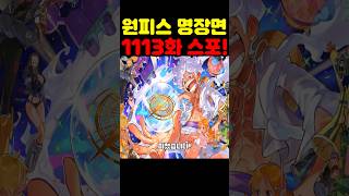 원피스 1113화 최신 스포인데? 우주 최초 니카급 충격적인 진실 베가펑크 폭로가 미쳤습니다! #원피스