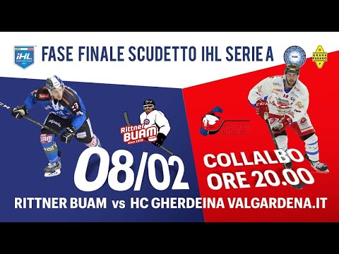 Highlights - Rittner Buam vs  HC Gherdeina valgardena it (08 febbraio 2022)