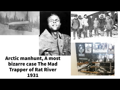 #unsolvedcrime #coldcase Caça ao homem no Ártico, um caso muito bizarro The Mad Trapper of Rat River 1931