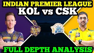 KOL VS CSK DREAM11 |KKR vs CSK Dream11 Team|KOLKATA KNIGHT RIDERS VS CHENNAI SUPER KINGS| CSK VS KKR