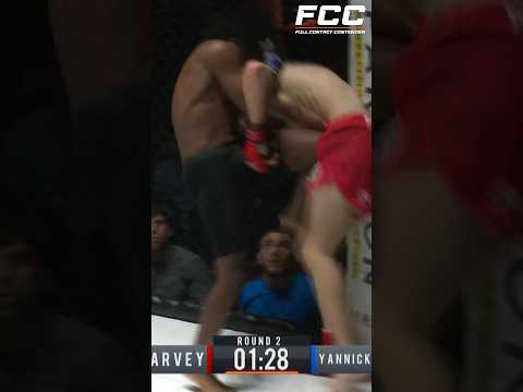 Tom Harvey ATE Yannick Goitom’s knees to the body at #FCC35