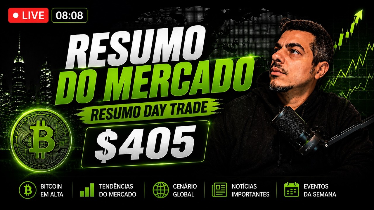 Bitcoin 63k - Resumo Day Trade HOJE - Analisando os Mercados e ETFs - Day Trade Cripto