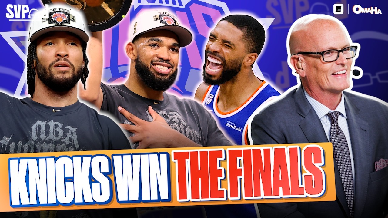 Knicks WIN THE TITLE! Finals REACTION & Jalen Brunson gets his flowers | SVPod