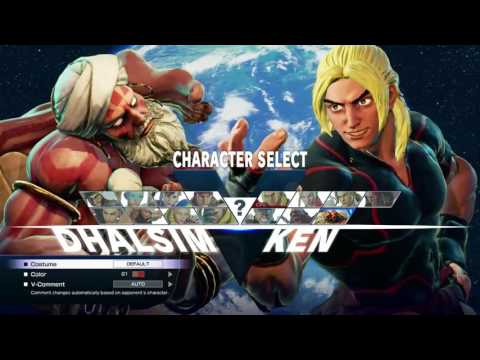 AlmostAA Street Fighter V Beta 4 Day 1: Dhalsim, Zangief, Bison
