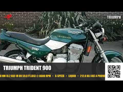 Triumph Trident 900 - Video 1