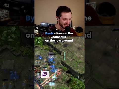 ByuN's Killer Drop Position #shorts #starcraft2