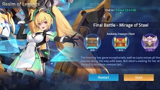 Final Battle - Mirage of Steel (Realm of Legends Chapter) ML: Adventure My Walkthrough