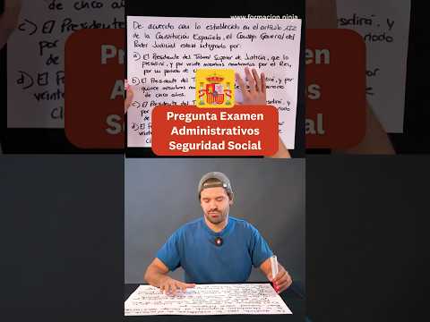 Resolviendo Preguntas del Examen de Administrativos Seguridad Social 2025