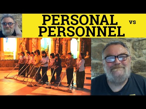 🔵 Personal vs Personnel Meaning - Personnel or Personal Defined - Personal and Personnel Difference