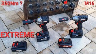 Nový zmenšený rázový utahovák zo silou 226 Nm Parkside Performance PDSSAP 20 Li B2  vs A1