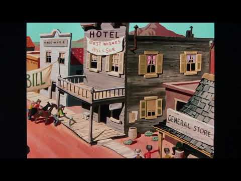 Disney’s Melody Time (1948) - Happy Day to Sue & Bill / Bill saves Sue / Ending scene