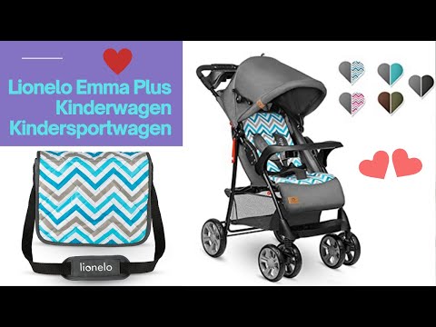 🐰🐇Lionelo Emma Plus Kinderwagen Kindersportwagen leicht modern klein Buggy