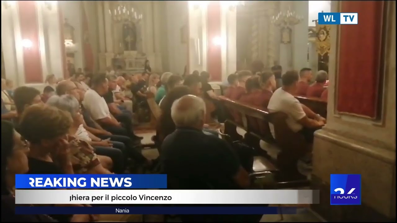 Palazzolo, veglia di preghiera per il piccolo Vincenzo