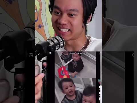 Kid possessed through mirror #jumpersjump #podcast #ishowspeed #shorts #youtubeshorts