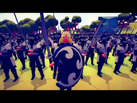 200x PERSIAN IMMORTAL GUARD SIEGE ENEMY CASTLE - Totally Accurate Battle Simulator TABS