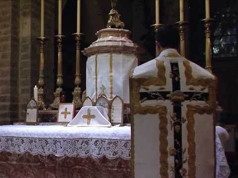 Como celebrar Missa tridentina - passo a passo