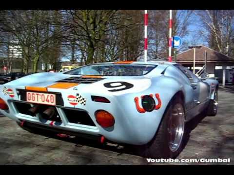 The legendary Ford GT40 (awesome sound)
