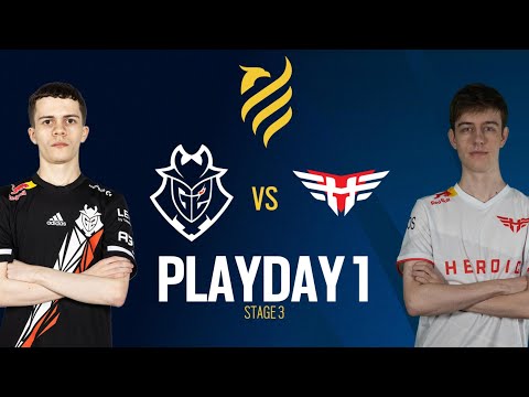 G2 Esports VS Heroic // Rainbow Six European League 2022 - Stage 3 - Playday #1