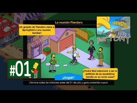 Los Simpson Springfield "Flanders'19: Capítulo 1 - La Reunión de los Flanders" por Tony