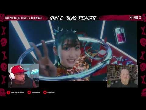 This is the BEST! Syn & Blaq React - BABYMETAL x Slaughter to Prevail - SONG 3 (Reaction)
