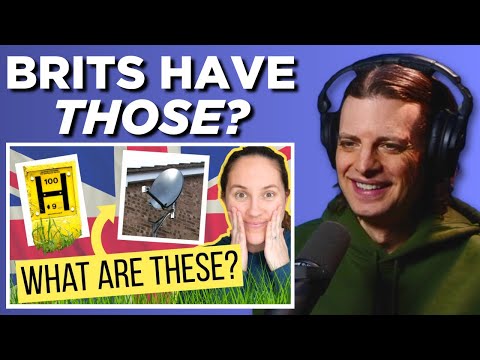 American Reacts to 7 British Outdoor Objects!