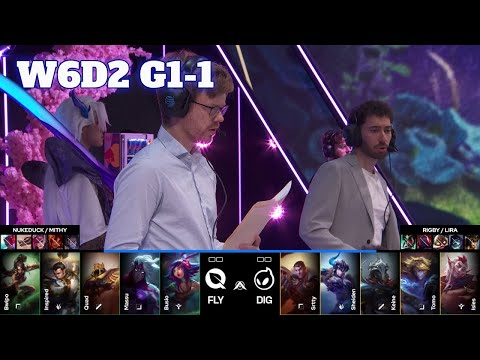 FLY vs DIG - Game 1 | Week 6 Day 2 LTA Spring 2025 Split 2 | FlyQuest vs Dignitas G1 full
