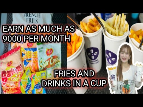 French fries production process picture