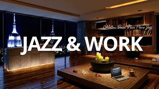 Jazz & Work | Mellow Bossa Nova Piano Jazz & Tranquil Morning Café Atmosphere For Good Mood