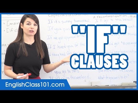 Conditional and IF clauses - Learn English Grammar