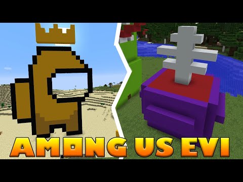 AMONG US EVİ YAPTIK | MİNECRAFT MODERN EVLER SERİSİ | @HanKanaL @gitaristvkanal