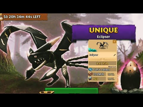 ECLIPSER Titan Mode Max Level 150 | Unique Triple Stryke | Dragons: Rise of Berk